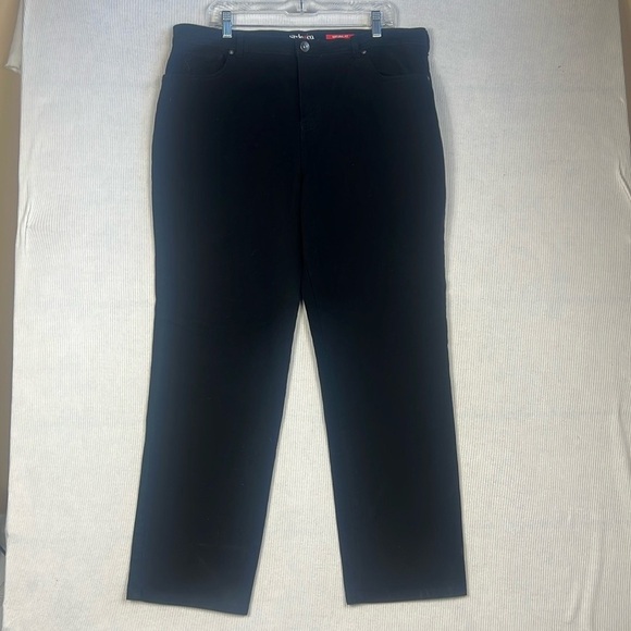 Style & Co. Black Jeans Women’s Size 18 Plus Size Stretch - Picture 1 of 10